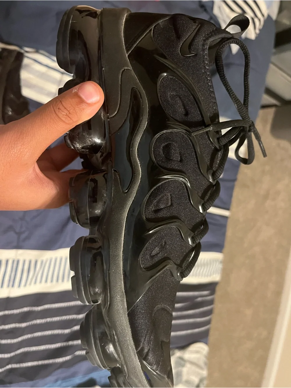 Nike Men's Air VaporMax Plus Sneakers - All Black